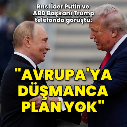 Putin ve Trump telefonda görüştü