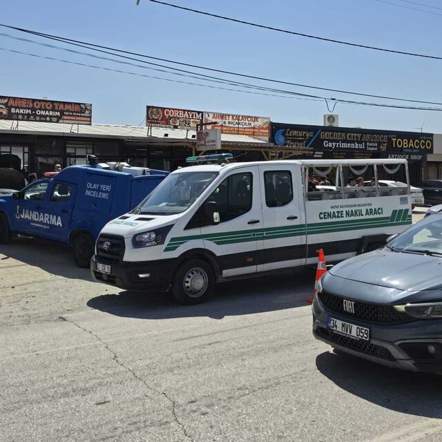 Tamirhanede patlama! Başına parça isabet etti!