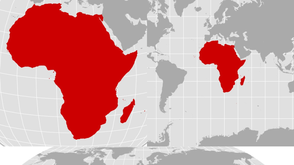 Haritalarda 'Afrika' devrimi