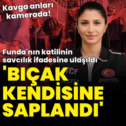 Milli antrenörün katilinden savunma: "Bıçak kendisine saplandı"