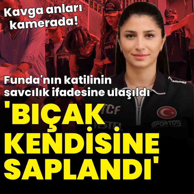Milli antrenörün katilinden savunma: "Bıçak kendisine saplandı"