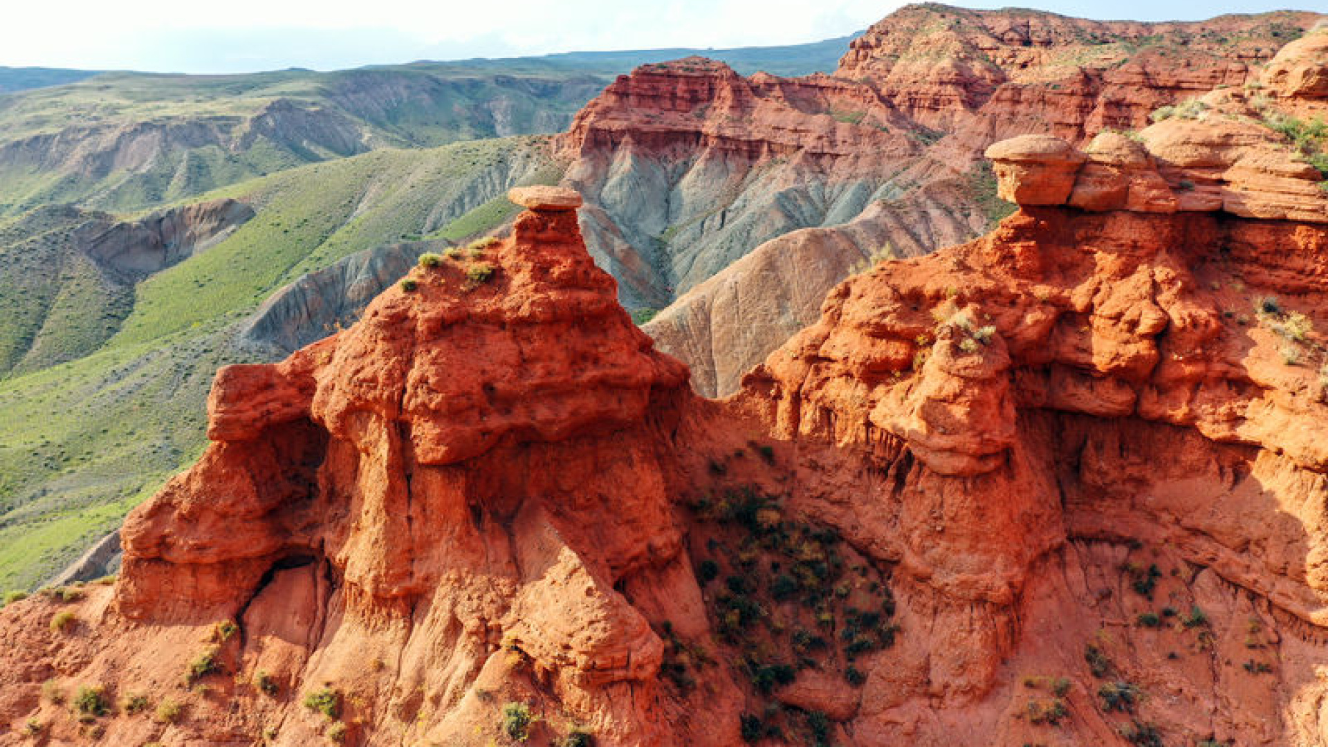 Doğal aşınmalar sonucu şekillendi! Arizona değil Kağızman