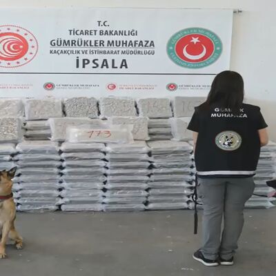 387 kilo uyuşturucu ele geçirildi