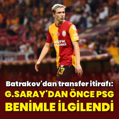 Batrakov'dan transfer itirafı!