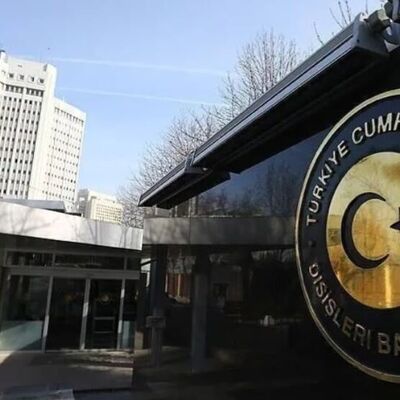 Dışişleri'nden taziye mesajı