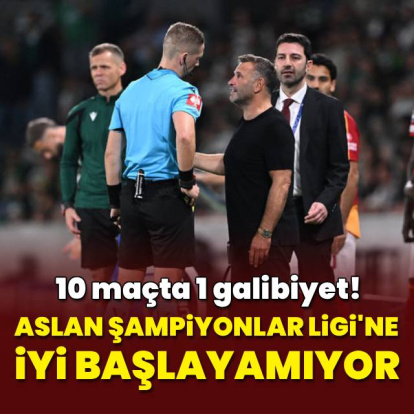 G.Saray Devler Ligi'ne iyi başlayamıyor!