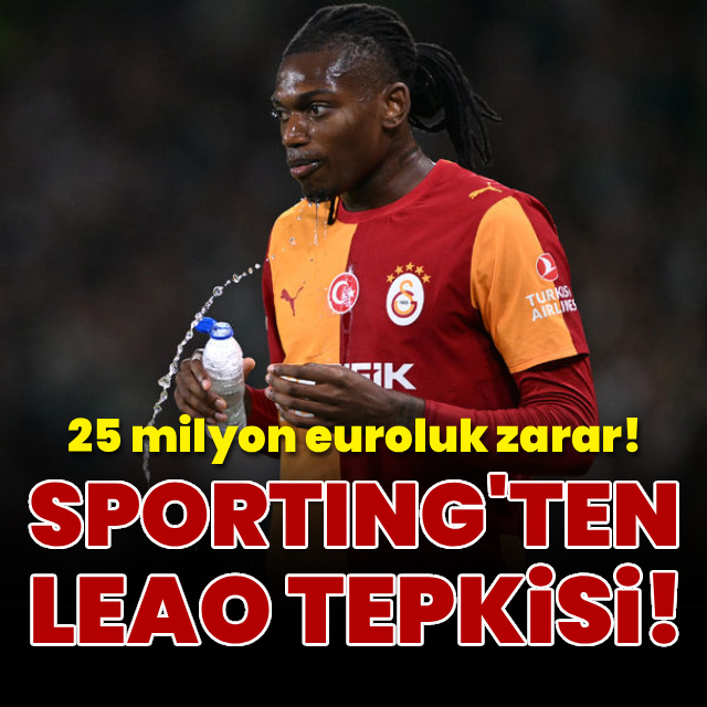 Sporting'ten Rafael Leao'ya tepki!