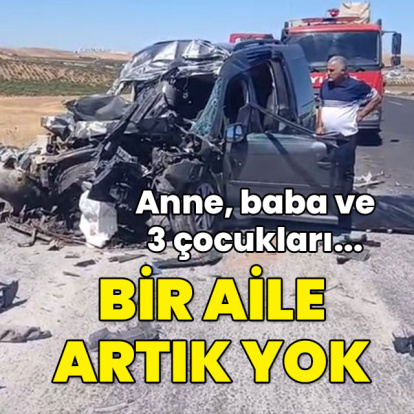 Anne, baba ve 3 çocuk... Bir aile artık yok!