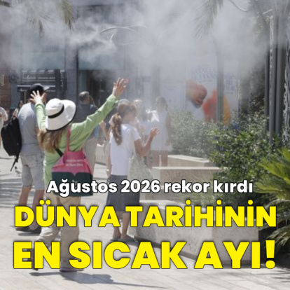 Dünya kayıtlardaki en sıcak ayı yaşadı