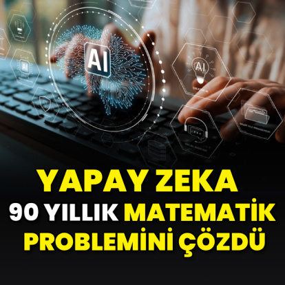 Yapay zeka 90 yıllık problemi çözdü