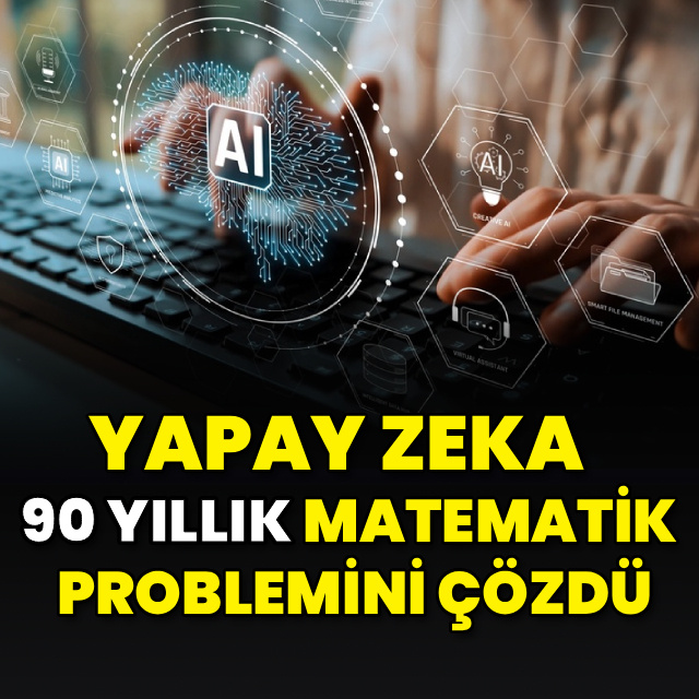 Yapay zeka 90 yıllık problemi çözdü