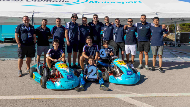 BOM Karting Takımı, Uşak'ta iki podyum başarısına imza attı