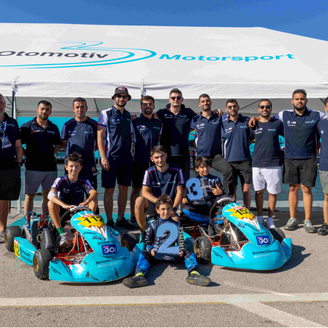 BOM Karting Takımı, Uşak'ta iki podyum başarısına imza attı