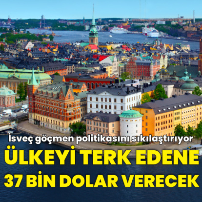 Ülkeyi terk eden göçmenlere 37 bin dolar destek