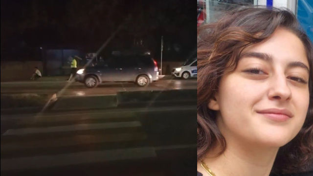 Yaya geçidinde dehşeti yaşadı!