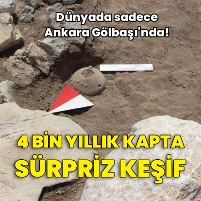 Külhöyük'te 4 bin yıllık sürpriz!