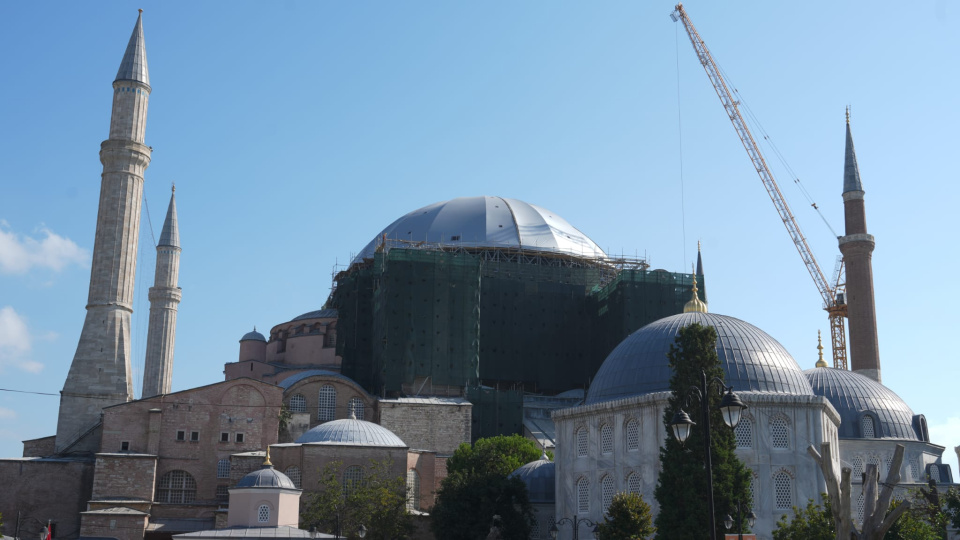 Ayasofya'nın restorasyonunda yeni aşama