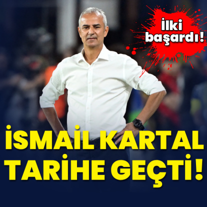 İsmail Kartal, Fenerbahçe tarihine geçti!