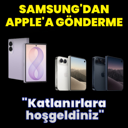 Samsung'dan Apple'a gönderme