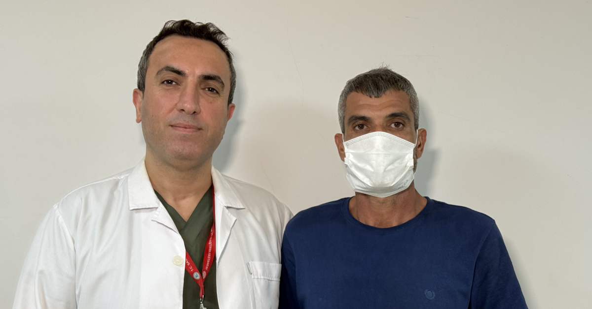 Akciğerinden kemik çıktı!