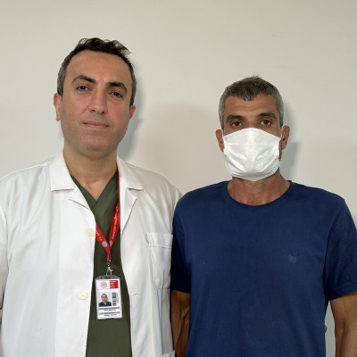 Akciğerinden kemik çıktı!