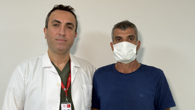 Akciğerinden kemik çıktı!