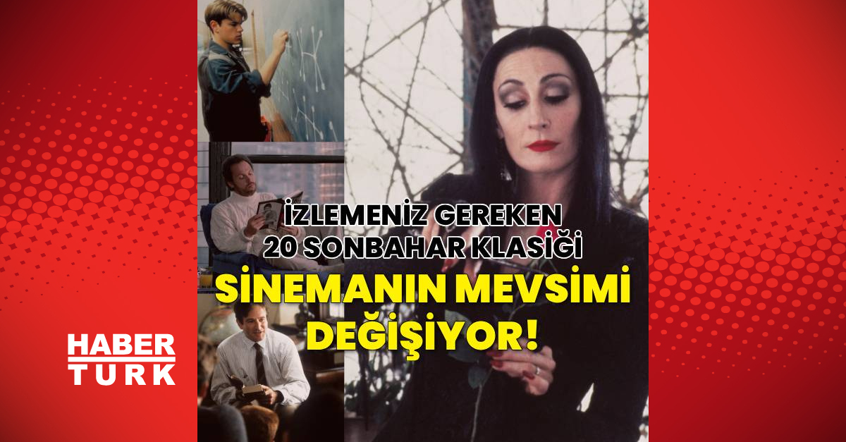 Büyülü bir sonbahar için 20 film