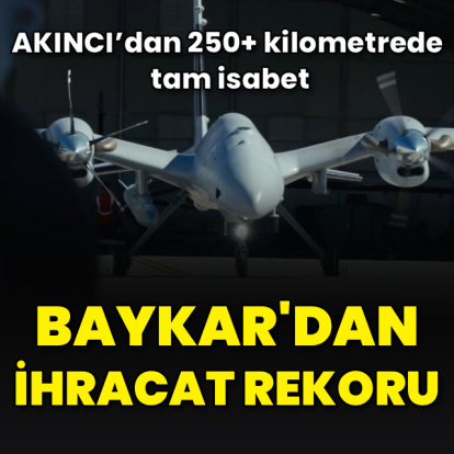 Baykar'dan ihracat rekoru