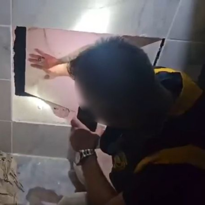 Fayansın arkasından katil çıktı!