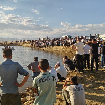 Gölete giren çocuk hayatını kaybetti