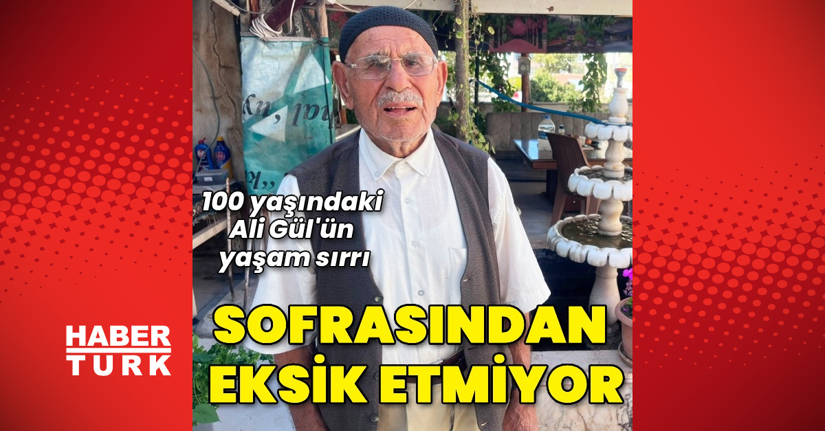 Yozgat’ta asırlık çınar sağlıklı yaşam önerilerini anlattı