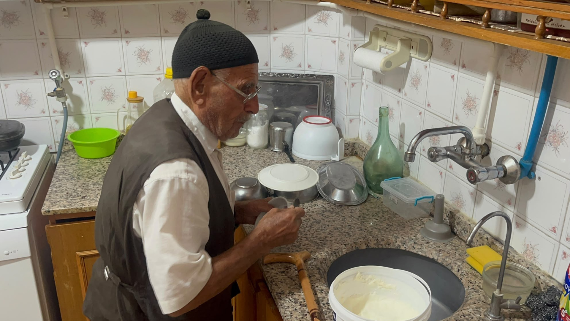 100 yaşındaki Ali Gül’ün yaşam sırrı haber görseli