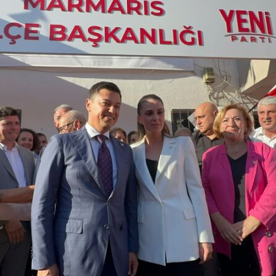 Marmaris Belediye Başkanı, YENİ Parti’ye katıldı
