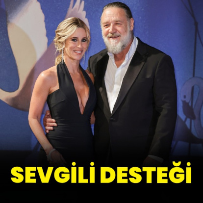 Venedik'te sevgili desteği