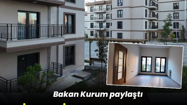 İşte kiralık sosyal konutlarda örnek daireler