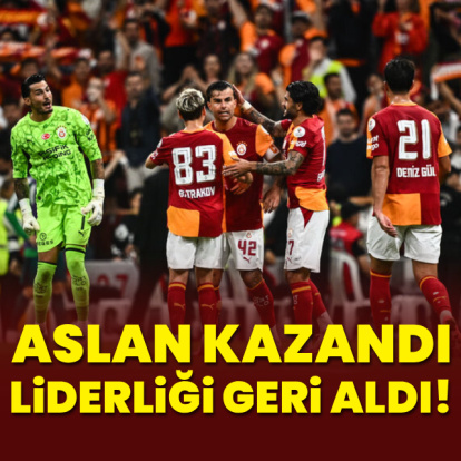 G.Saray kazandı liderliği geri aldı!