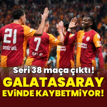 Evinde kaybetmiyor! Seri 38 maça çıktı