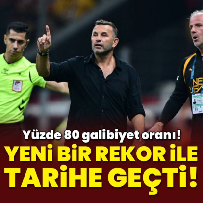 Tarihi rekor! Yüzde 80 galibiyet oranı