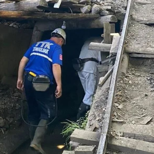 Ruhsatsız maden ocağında yüksekten düşen işçi öldü