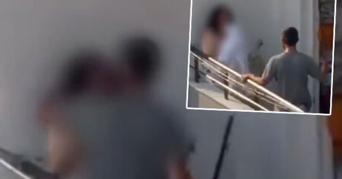 SON DAKİKA HABER: Vicdan kanatan görüntü... Balkonda kadına sopalı şiddet | Adana haberleri | Son dakika haberleri