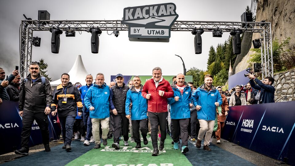 Gençlik ve Spor Bakanı Bak, Kaçkar by UTMB'nin startını verdi!