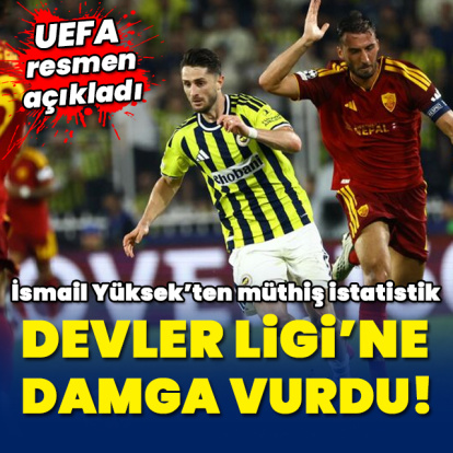 Devler Ligi'ne İsmail Yüksek damgası!