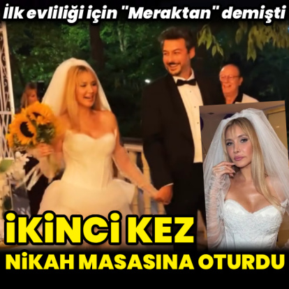 Şarkıcı Gökçe evlendi