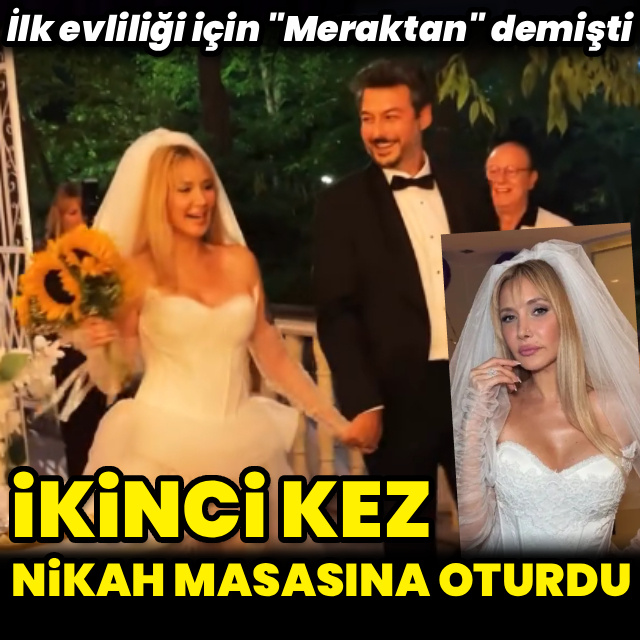 Şarkıcı Gökçe evlendi