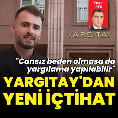 Yargıtay'tan içtihat