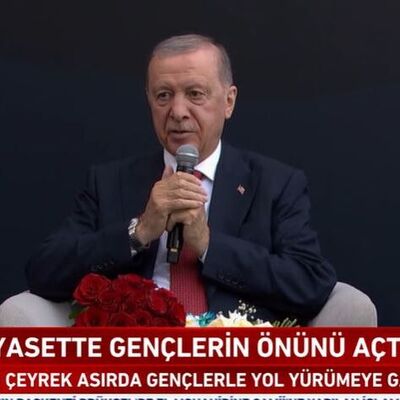 Cumhurbaşkanı Erdoğan gençlerle buluştu