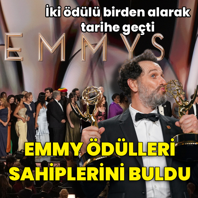 Emmy Ödülleri sahiplerini buldu