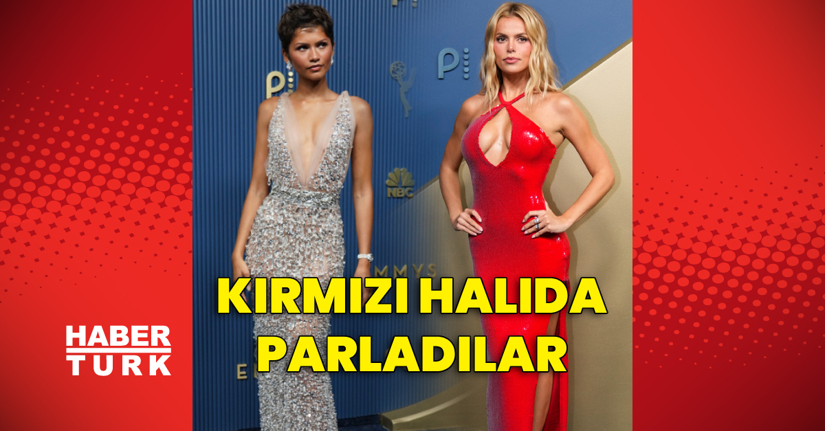 Yıldızlar kırmızı halıda şıklık yarışında