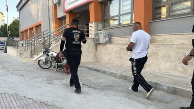 Polisten kaçıp ehliyet sınavına girdi