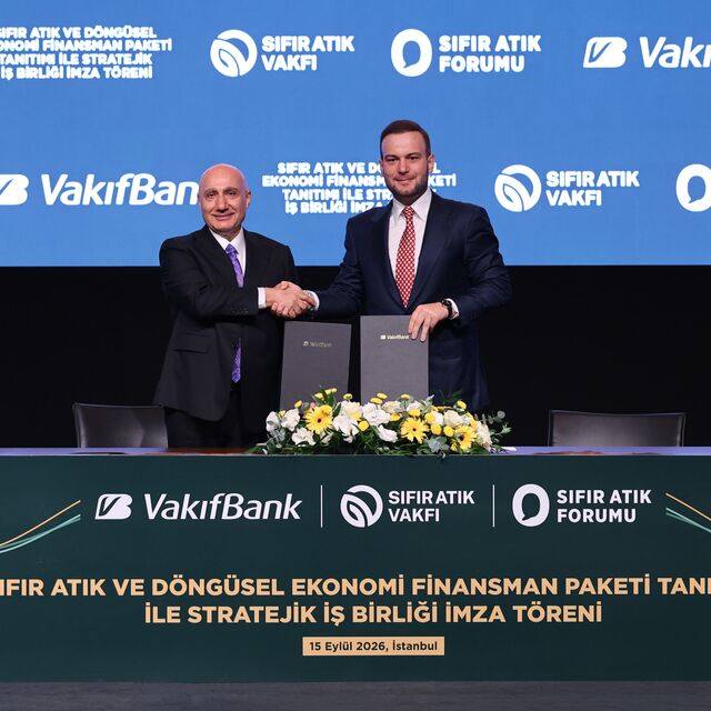 VakıfBank’tan döngüsel ekonomiye 10 milyar liralık finansman desteği